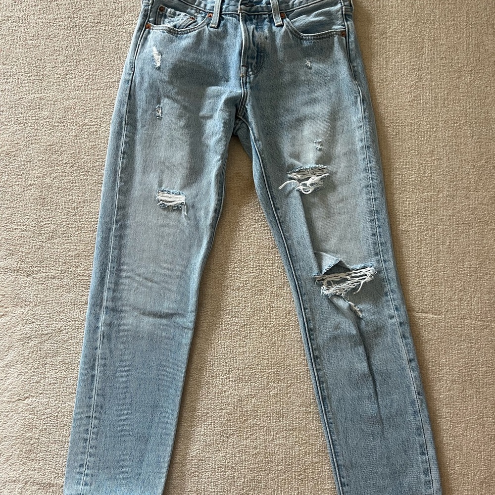 Levi's Classic Light Blue Denim Jeans